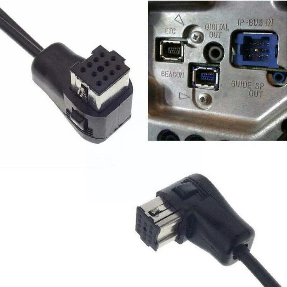 1X Радио стерео AUX кабель адаптер + микрофон Bluetooth-совместимый 5 0 EDR 11pin разъем для