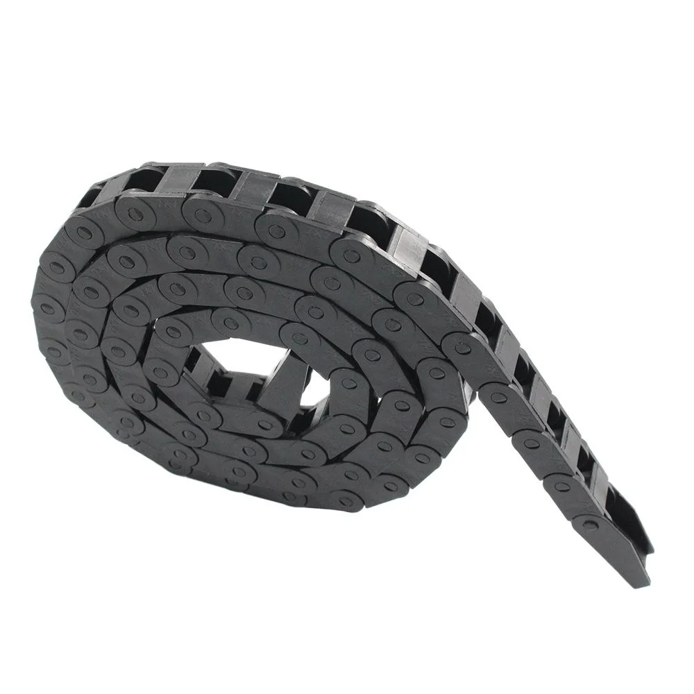 

1PCS 7x15mm cable drag chain stand 7*15mm L1000mm, with end connector, used for CNC router machine tool
