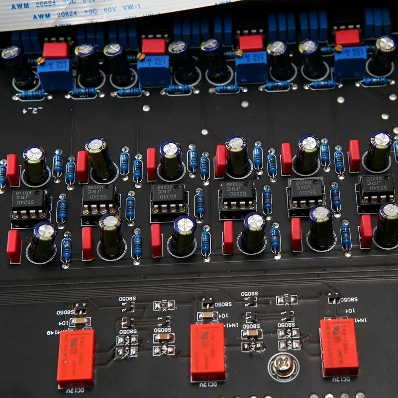 6-кратное увеличение MBL6010 Line Hi-Fi предусилитель RC5534 JRC5532 полностью