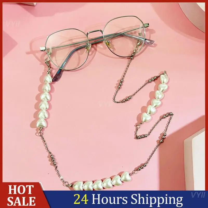 

Eyeglass Chain Gift Multipurpose Eyewear Strap Eyewear Accessoriess Glasses Beaded Glasses Chain Fashion Hang On Neck Mask Strap
