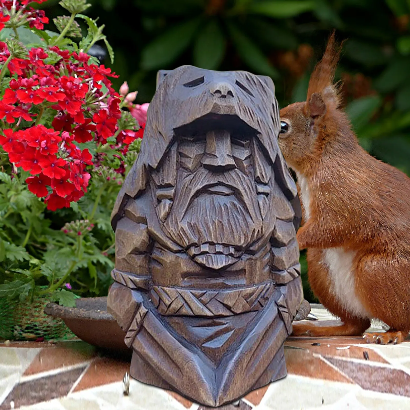 Статуя викинга Odin из смолы статуя Варвара Викинга статуэтка Тира искусство для