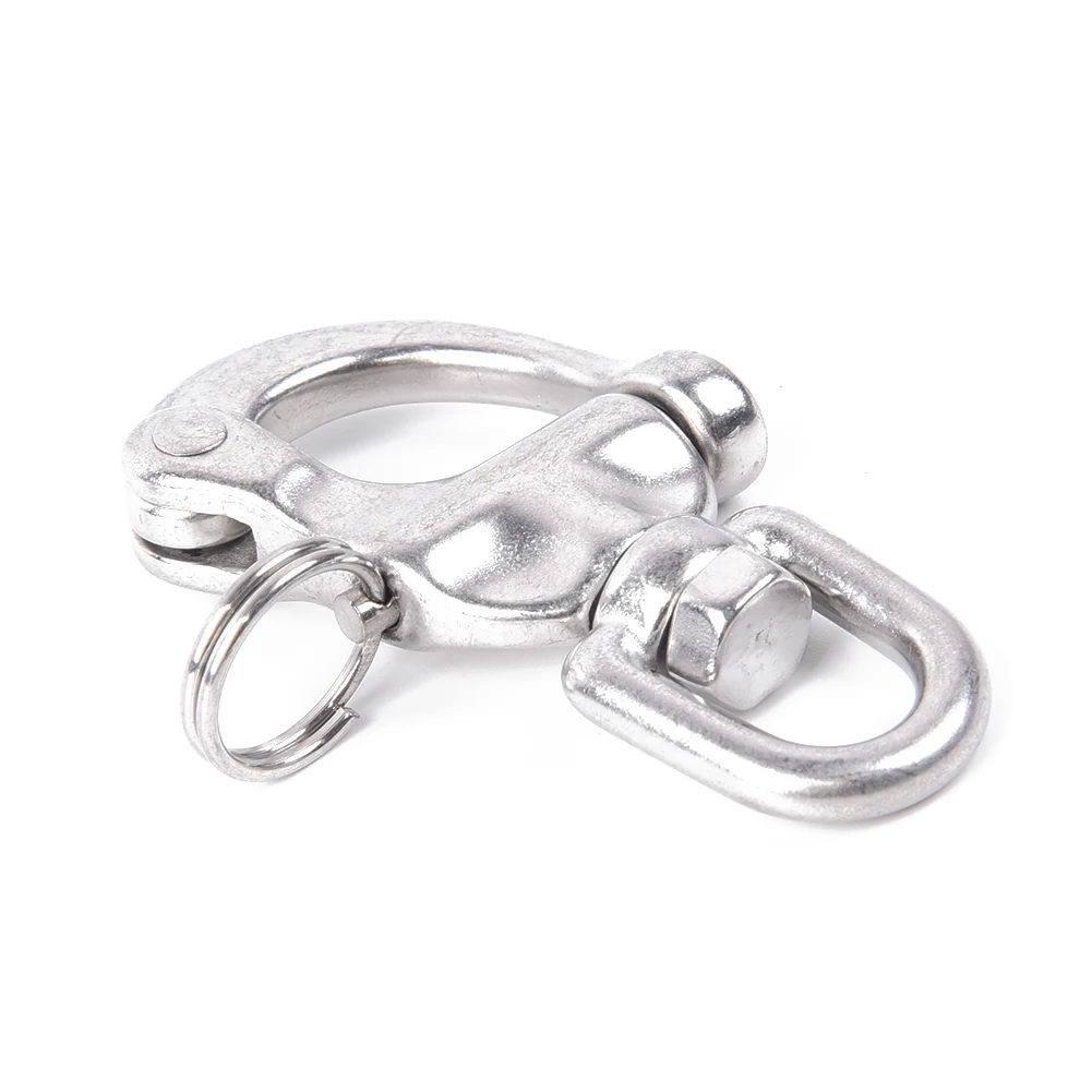 Поворотная Скоба из нержавеющей стали 316 быстросъемная для глаз |