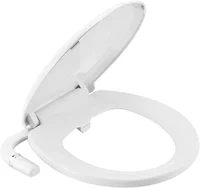 Bidet Toilet Seat Cover Non Eleectric Dual Nozzle Bidet Sprayer For Bathroom Accessories