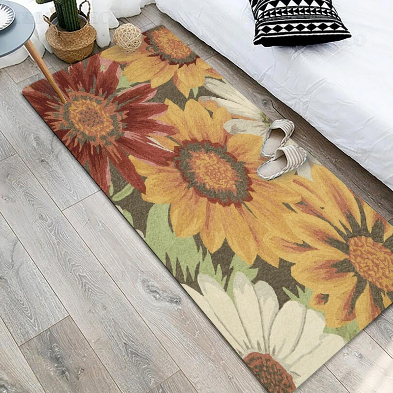 

Bedside Mat for Hallway On The Floor Long Hall Carpet Carpet Rug Funny Entrance Door Doormat Flooring Home Kitchen Rugs Mats