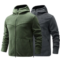 2022 winter new outdoor tactical soft shell fleece jackets men hooded windproof mens thermal us swat army hunt hiking coats 4xl