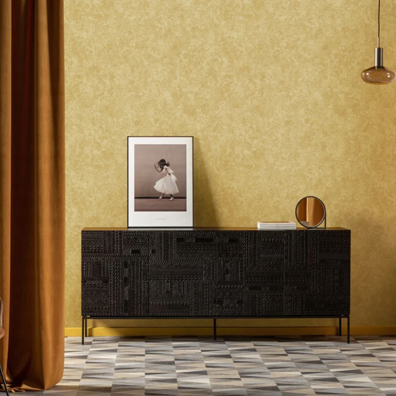 

Non-woven Cement Gray Retro American Home Decoration Living Room Bedroom Wallpaper Wallpapers for Living Room Zs