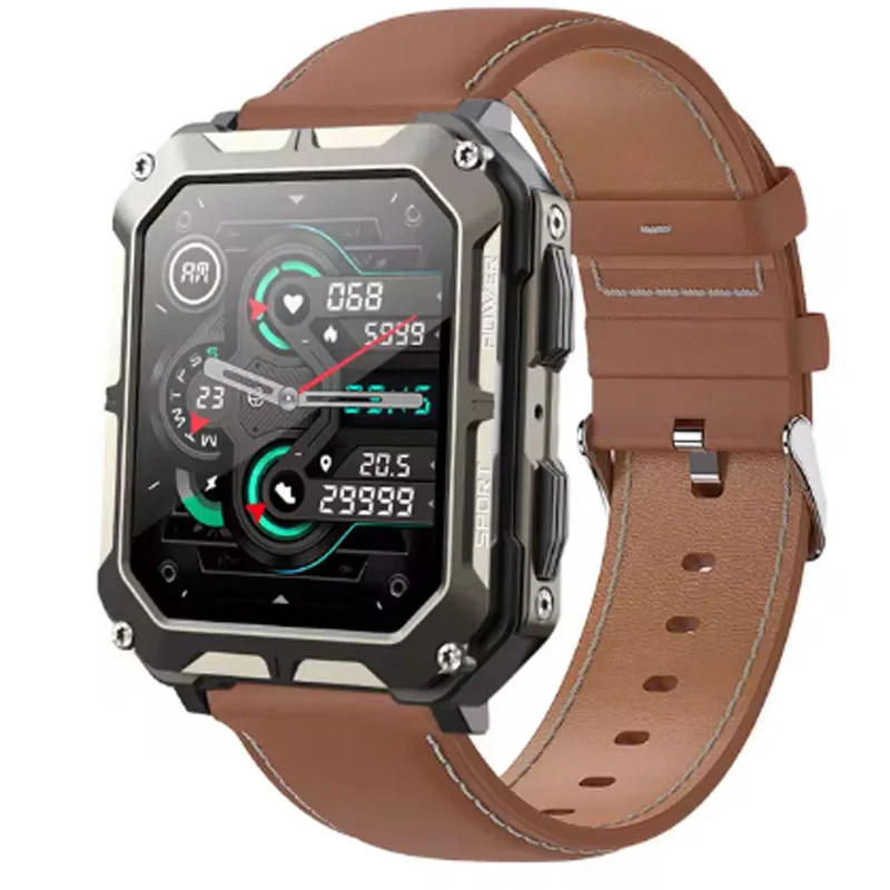 Водонепроницаемые смарт-часы для Motorola Moto G23 Vivo Y300 Pro LG G6 Realme U1 K62 + K525BMW Infinix
