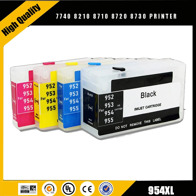 Сменный картридж для принтера HP 954XL 954 XL OfficeJet Pro 7740 8210 8710 8720 8730