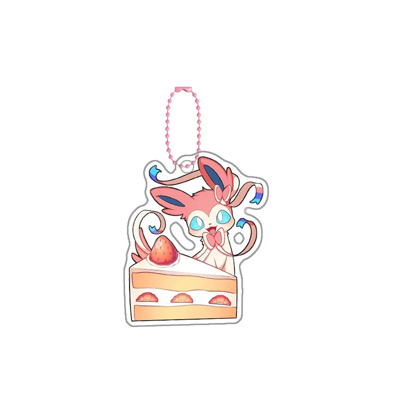 MINISO брелок Pokemon Eevee Vaporeon Flareon Espen Sylveen Jolteon Glaceon Umbrion Leafeon