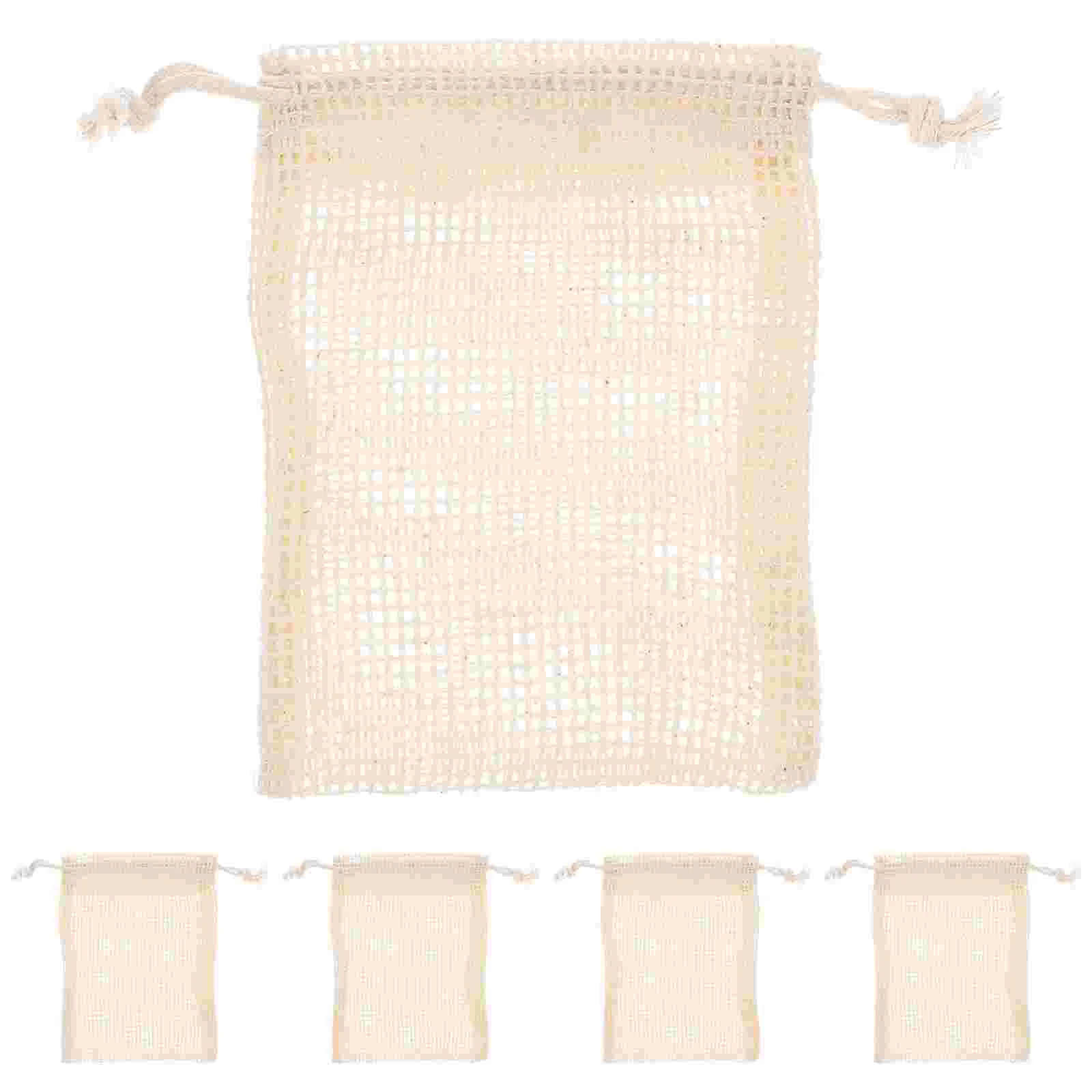 

5 Pcs Soap Storage Bag Pouches Scrubbing Bubble Bags Bath Liquid Bathing Supply Clean Towels Face Foaming Mesh Net Colorful