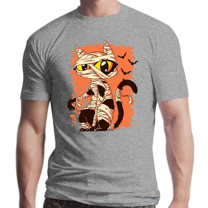 

Новинка, женская футболка с забавным рисунком кота для мамы на Хэллоуин, женская футболка с рисунком для фитнеса