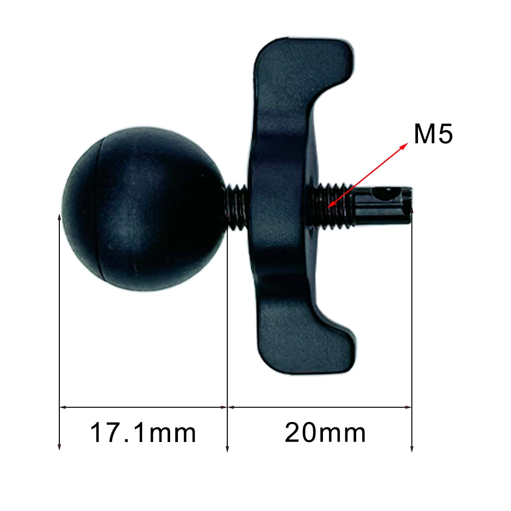 

Кронштейн-держатель для телефона в автомобиль, модифицированные детали, шаровая головка 17 мм, винты M5 для MINI Cooper R55 R56 R60 F54 F55 F56 F60, аксессуары