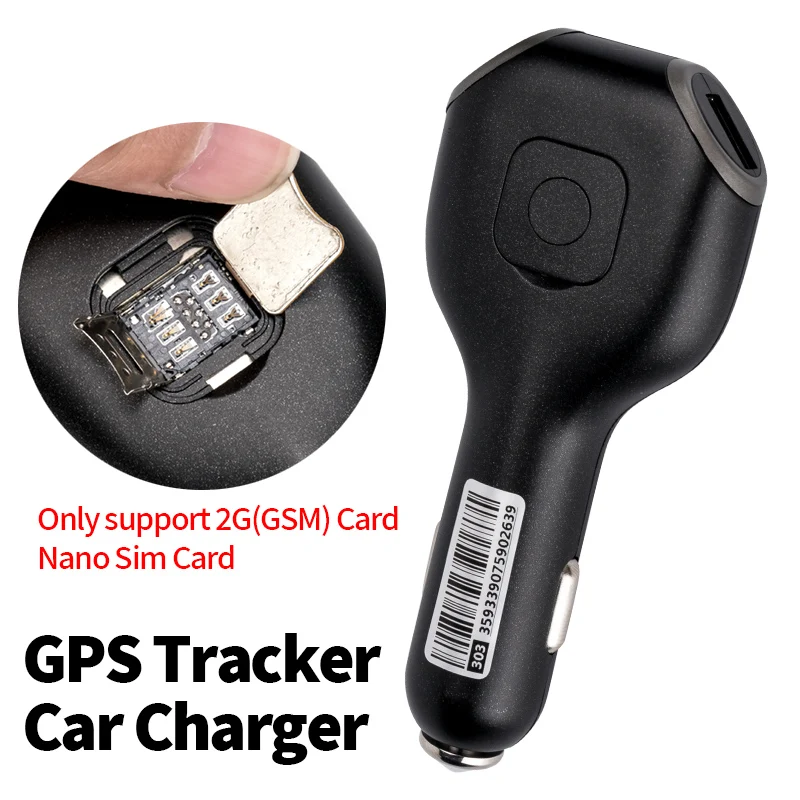 

Mini Car GPS Tracker GSM Listening Device Built In Microphone GPS+AGPS+LBS Location Tracking Charger Vehicle Tracker