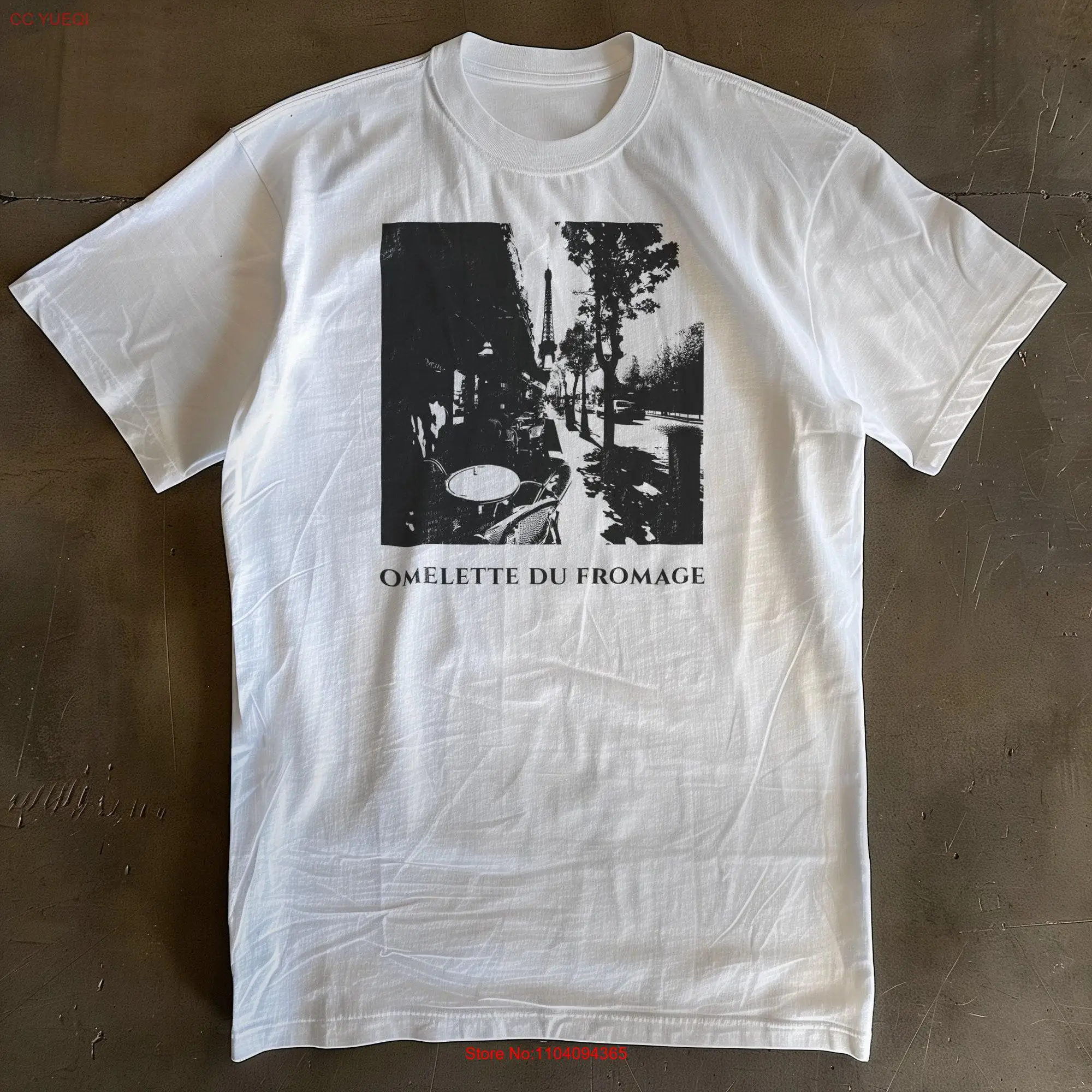 Футболка с длинным или коротким рукавом Omelette Du Fromage