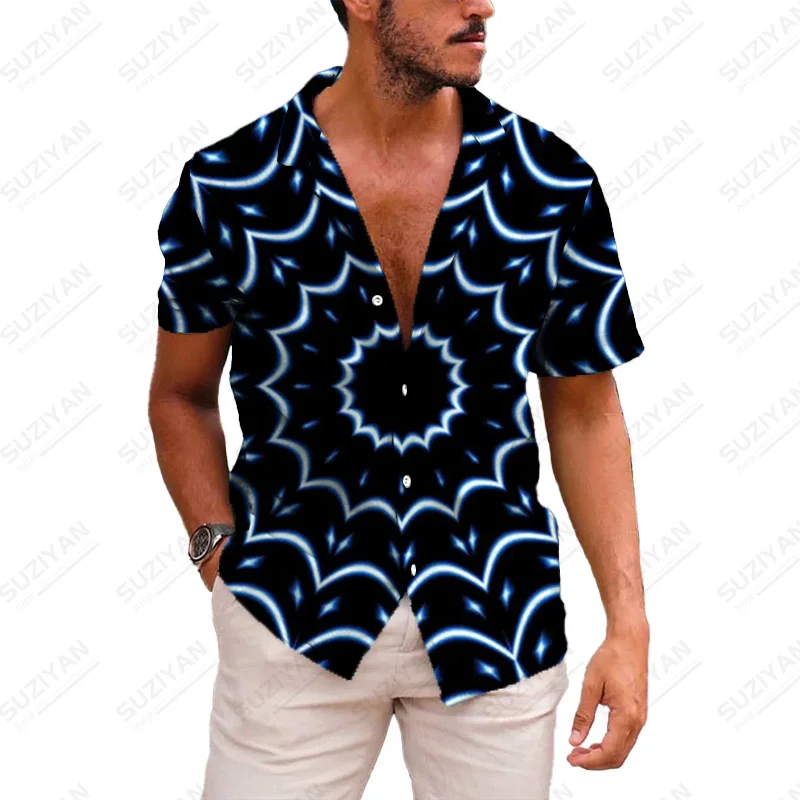 

Button Chic Hot Clothes Vintage Loose Shirts Hot Selling New Standard-Fit Floral Fashion Clothes Cheap Clothes Short-Sleeved