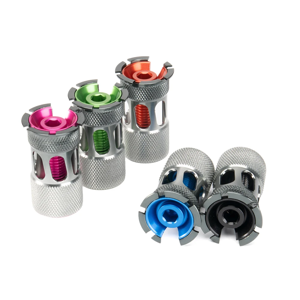 

Bike Front Fork Headset Lifting Core Expander Stem Top Headset Compression Plug Durable Aluminum Alloy Bike Accessories Parts