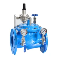200hcv pn50 aikon industrial pressure reducing valve hydraulic control valves for water transmission lines