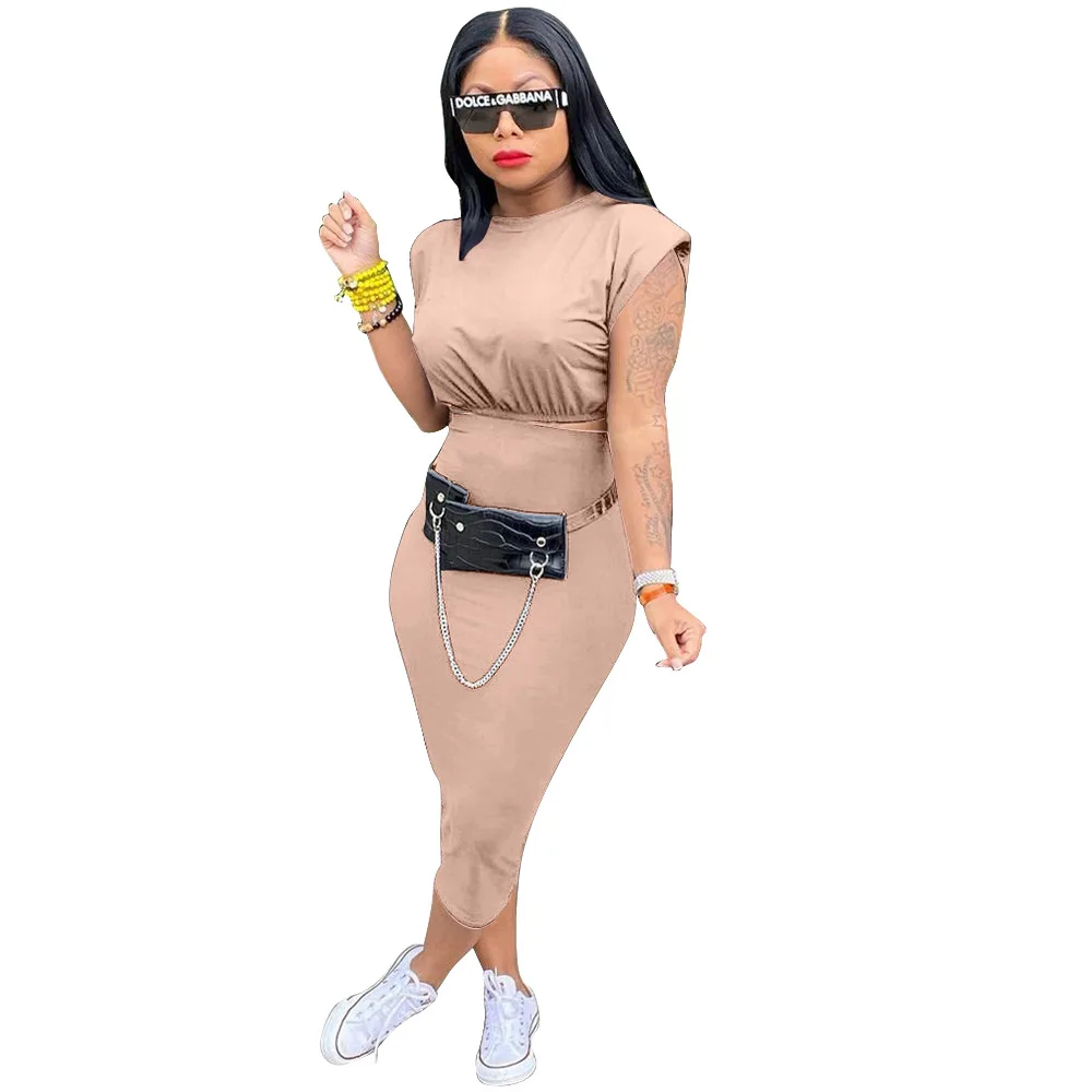 Женские юбки SUSOLA комплект из двух предметов трендовая уличная одежда короткий