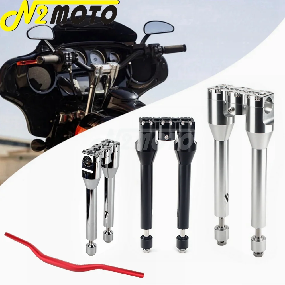 Зажим на руль, 1-1/2 дюйма, 38 мм, для Harley Softail Dyna Spostster Street Bob