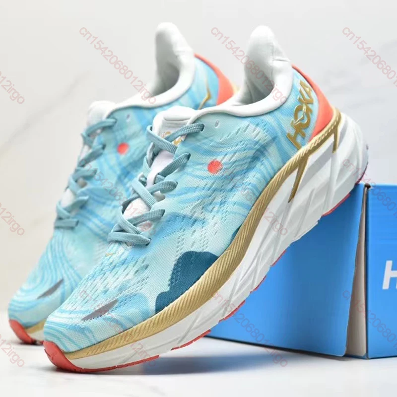 HOKA Clifton 8 Mens Shoes Sneakers Cushioning Women Sports Shoes Mesh Breathable Outdoor Marathon Light Running Training Shoes