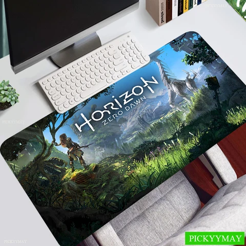 Коврик для игровой мыши Horizon Zero Dawn, большой игровой коврик для мыши XXL, Настольный коврик для клавиатуры