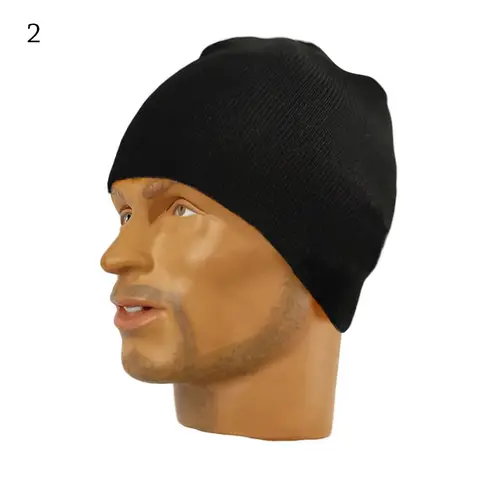 Мужские вязаные шапки для кукол 1/6