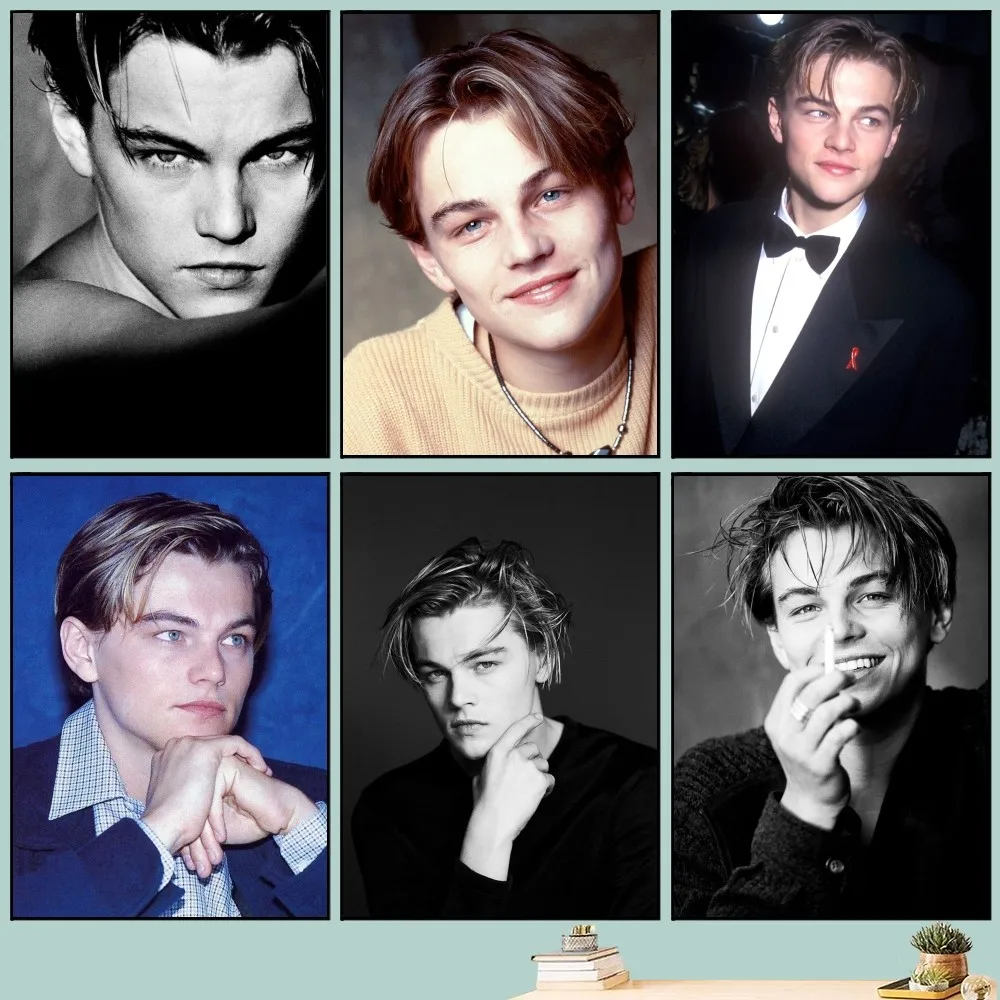 Леонардо Ди Каприо плакат настенная художественная наклейка для молодых