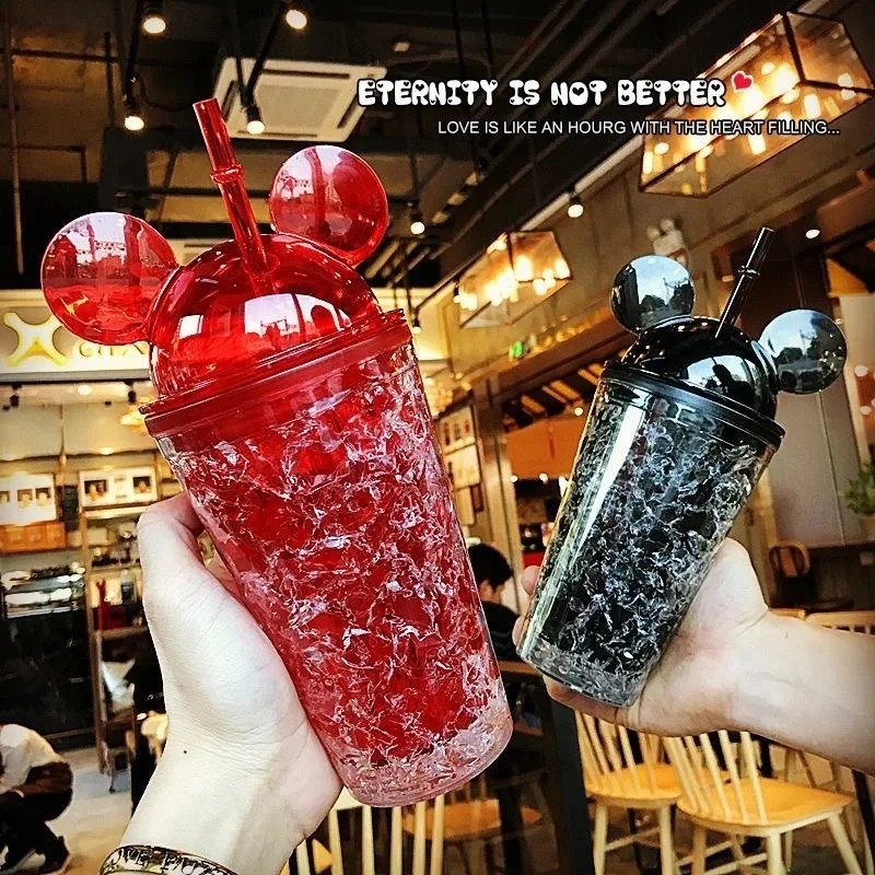 For Girls With Sequins Bpa Free Double Wall Tumbler With Str
