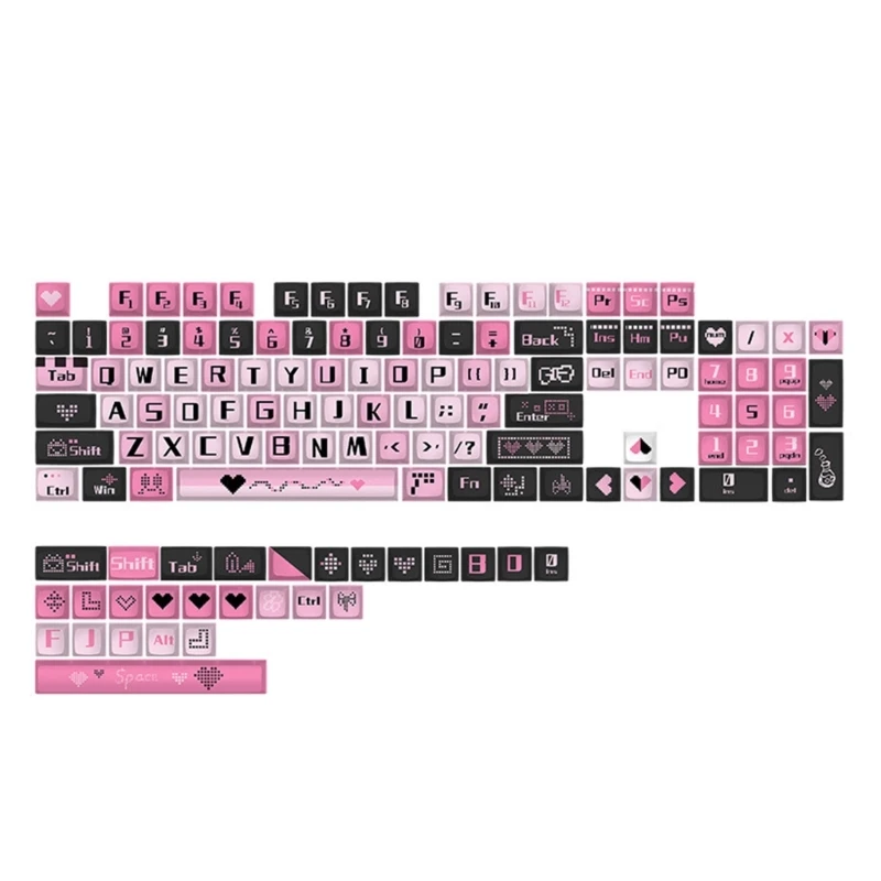 

131PBT Heat Sublimation XDA Dreamy Color Keycap for Mechanical Keyboards Smooth and Oil-Proof PBT Keycaps
