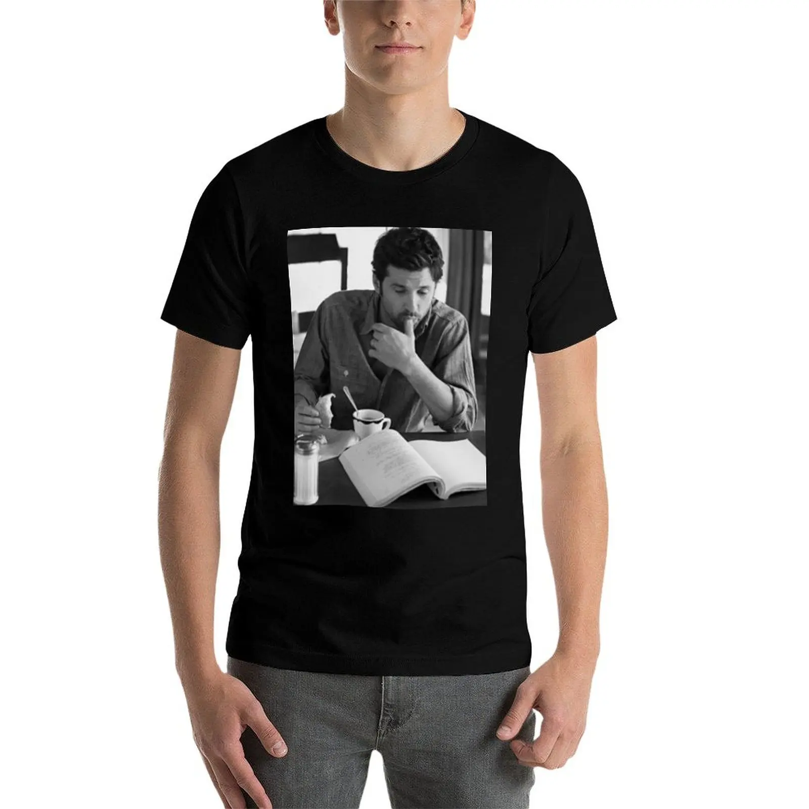 Футболка Патрика Демпси для мальчика заготовки новое издание дешевые вещи