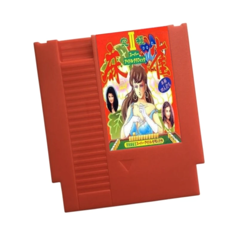 

AV Kyuukyoku Mahjong II(Adult Only) Game Cartridge for NES Console 72Pins Video Game Card