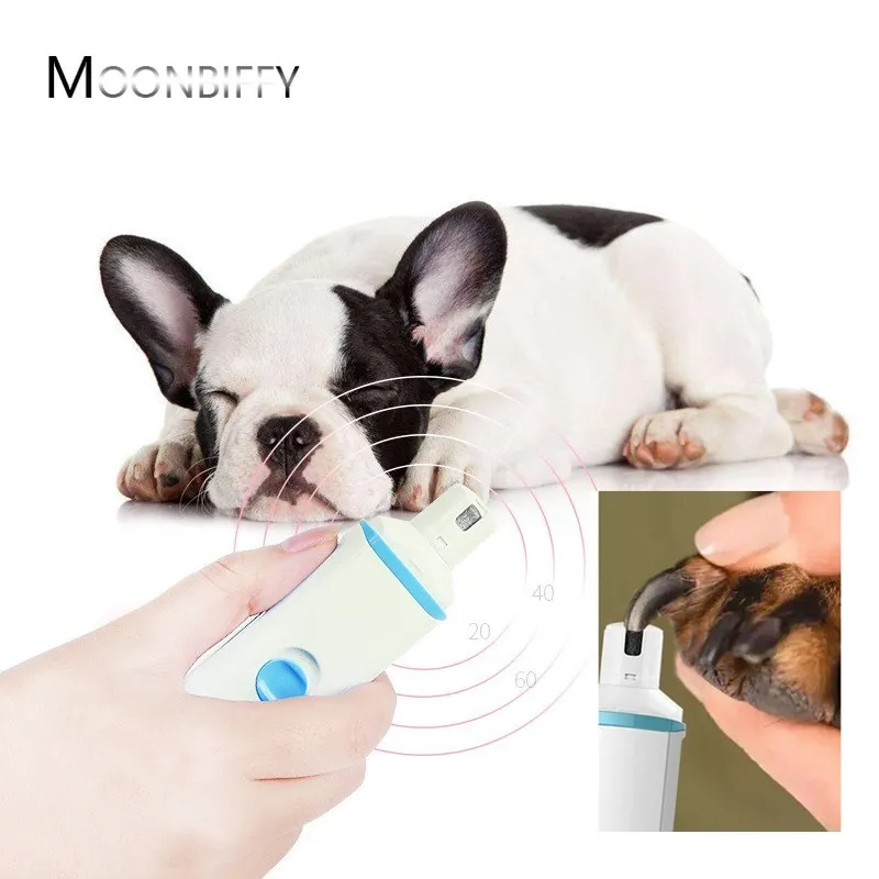 

Pet Paw Nail Tool Painless Cut The Nail Dog Nail Grinders Dog Nail Clippers USB Rechargeable Electric Pet Nail Cleaning Supplies