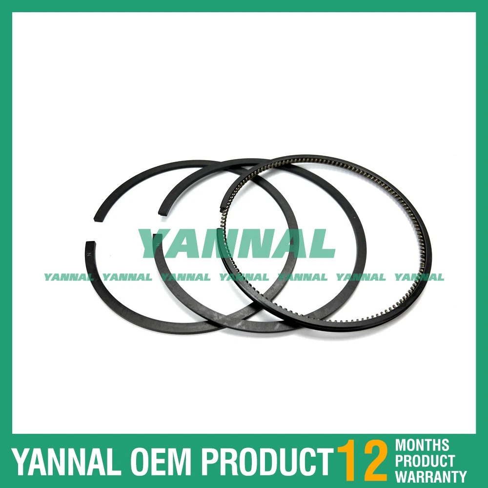 4 шт. поршневое кольцо STD для Isuzu 4JA1 4JB1 4JB1T EnginePickup NPR