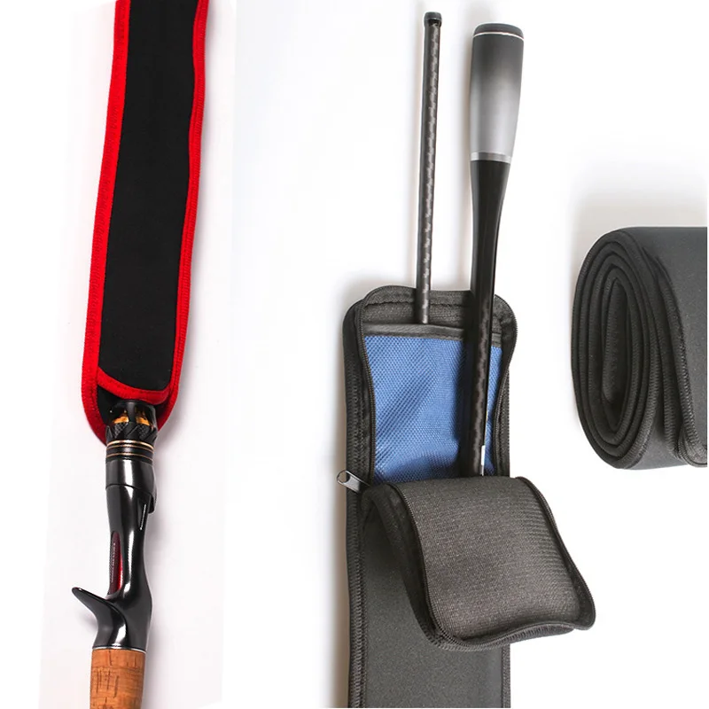 

110/130/150/170cm Fishing Rod Case Single/Double Layer Folding Storage Bag Spinning / Casting Protective Cover A500