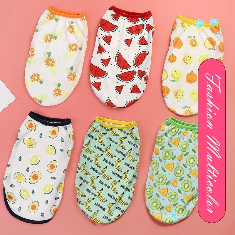 Летняя Солнцезащитная дышащая тонкая жилетка для домашних животных кошек и