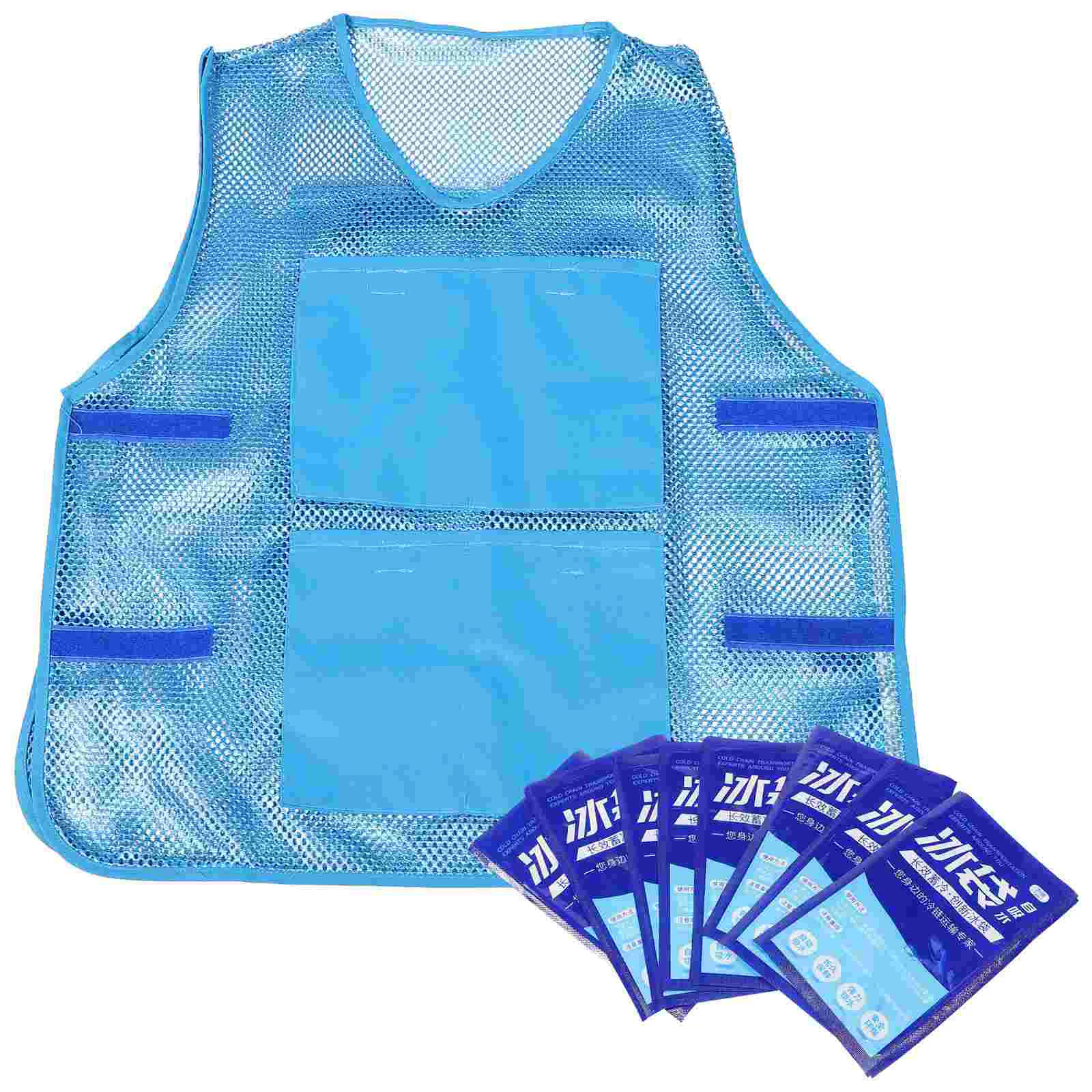 

Cooling Vest Women Comfortable Ice Waistcoat Light Summer Outdoor Clothes Lightweight Fiber Blend Miss