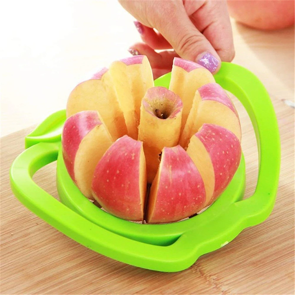 

Stainless Steel Apple Cutter Fruit Pear Divider Slicer Cutting Corer Cooking Vegetable Tools Chopper Kitchen Gadgets Accessories