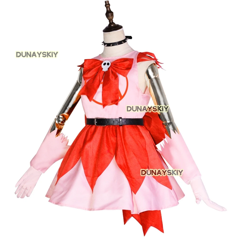 Анархия Косплей Аниме Mahou Shoujo Magical Destroyers Костюм Платье для девочек вечеринки на