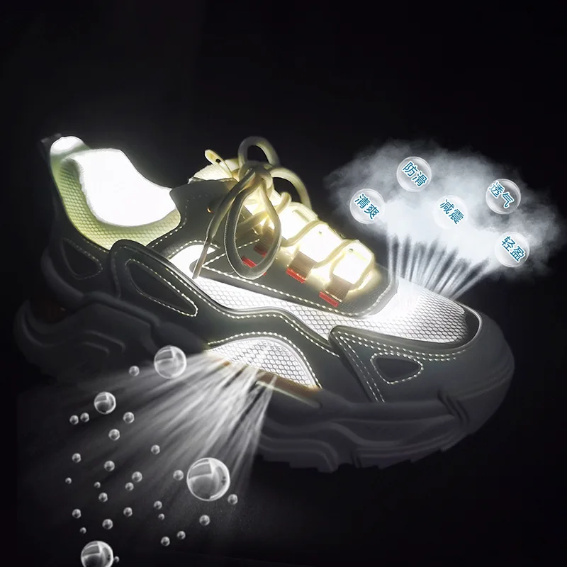 Dad Shoes Women's 2022 Spring and Autumn New Trendy Student Heightening Sneakers Running Casual Breathable Women Shoes