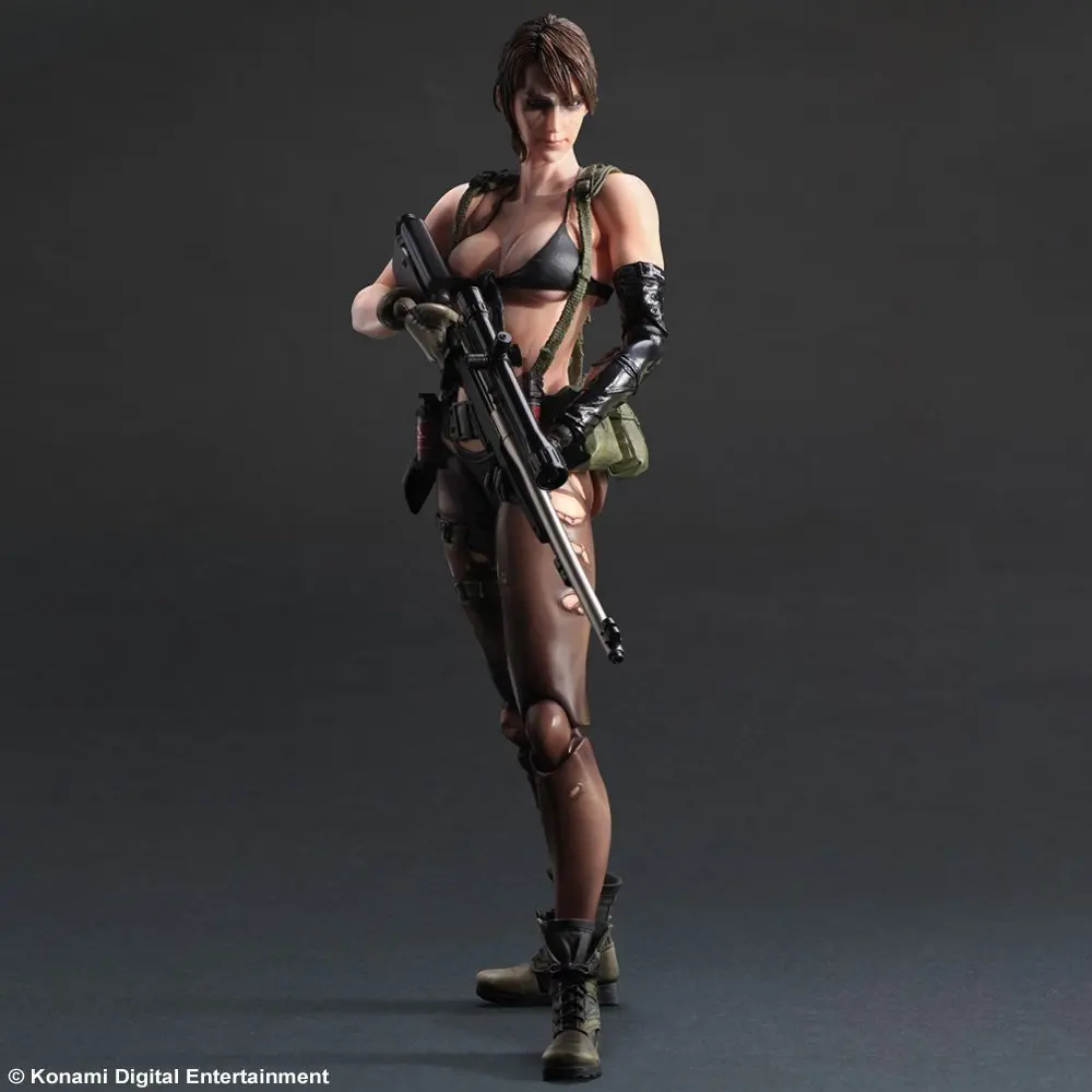 NEW 27cm PLAY ARTS Metal Gear Quiet Action Figure PVC Anime Model Toys Figures Doll Gift |