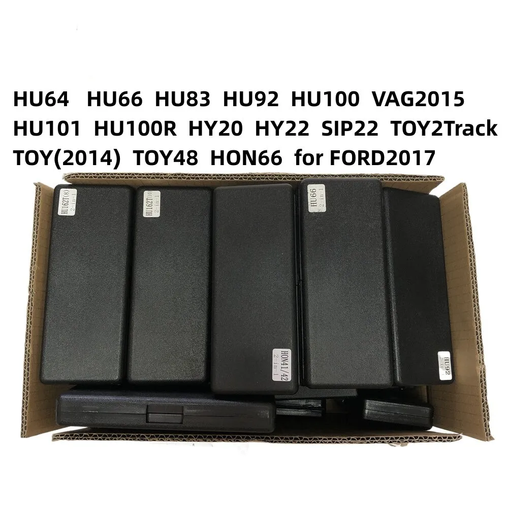 

Lishi tool 2 in 1 HU64 HU66 HU83 HU92 HU100 VAG2015 HU101 HU100R HY20 HY22 SIP22 TOY2Track TOY(2014) TOY48 HON66 FORD2017 VA2T