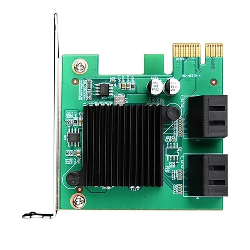 Карта расширения PCIE SATA PCI-E к 4-портовую карту адаптера SATA3.0 6 Гбит/с поддерживает