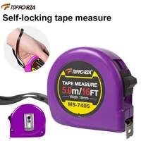 topforza 5 0m tape measure retractable steel measuring tape portable length distance survey meter