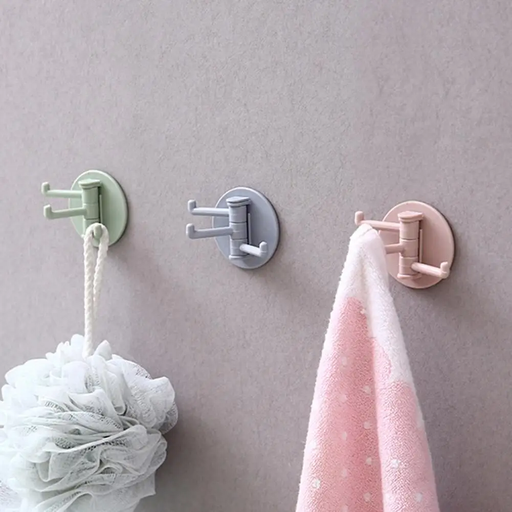 

Кухонные принадлежности, крючки, отличная Простая установка, без отверстий, 3 ветки, хорошая нагрузка, кухонная вешалка для кухни