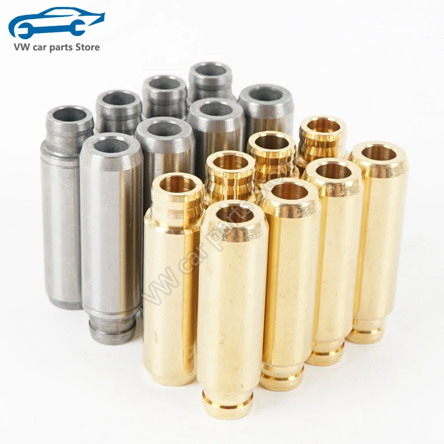 

Новинка 88-0229 16 шт. направляющие клапанов двигателя 6 мм комплект для VW Beetle Passat Scirocco Audi A3 A4 A5 Q3 Skoda Seat 1,4 1,8 2,0