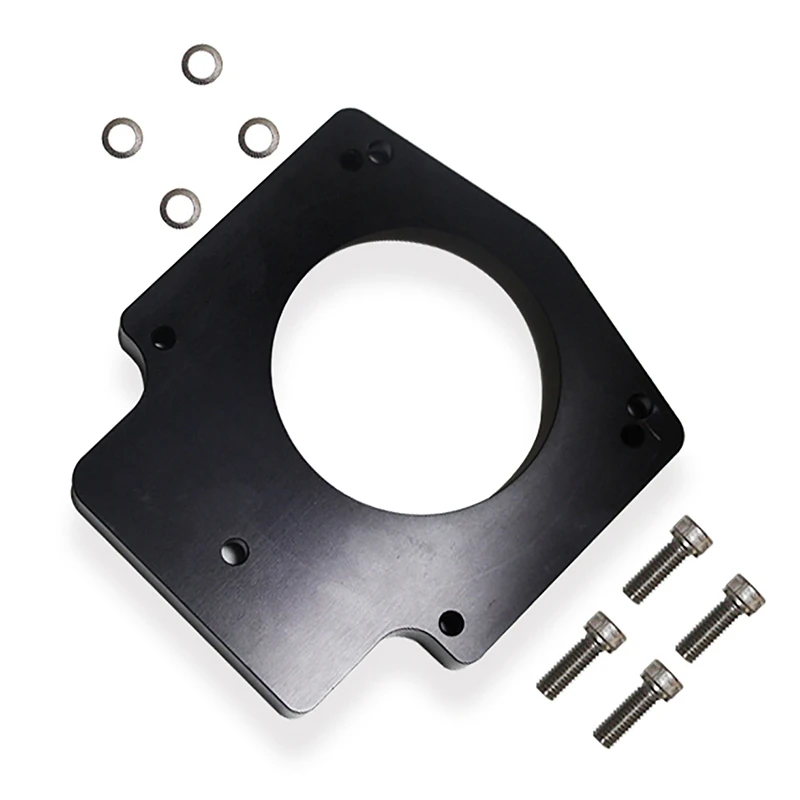 Адаптер впускного коллектора 102 мм для Chevrolet Camaro Corvette Pontiac Grand Prix GM LS1 LS2 черный