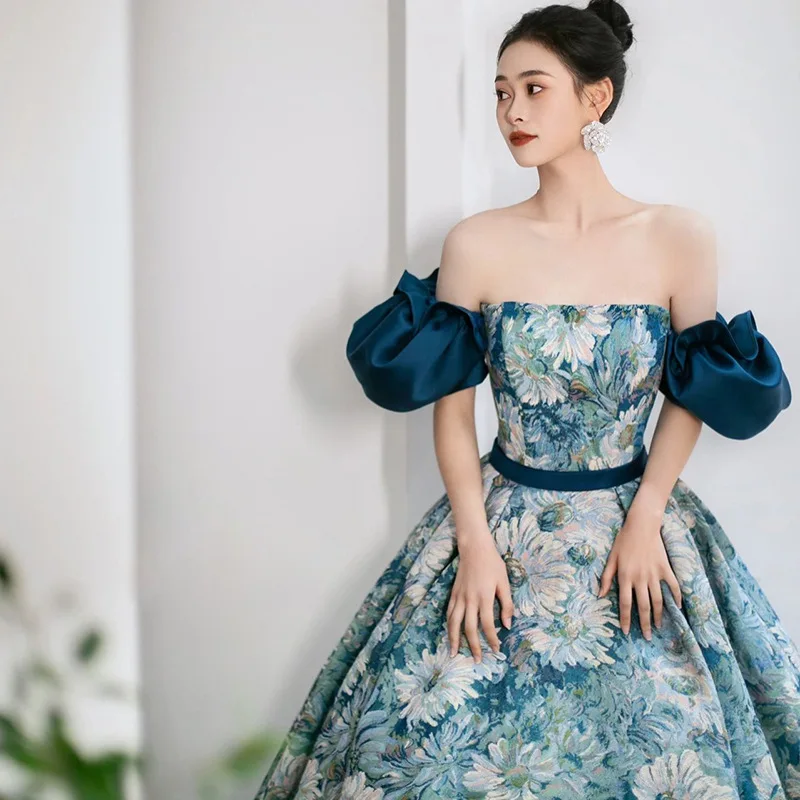 

Элегантные платья-трапеции с открытым плечом и спинкой, женские платья для восточных вечеринок, банкетов, выступлений, чонсам