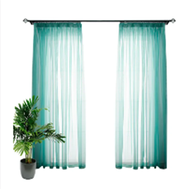Современный скандинавский стиль Radix Drape Curtain Готовый продукт Французское окно с