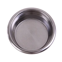 1pc stainless steel 58mm pressurized coffee filter basket for espresso coffee machine accessories 18 gram double powder bowl