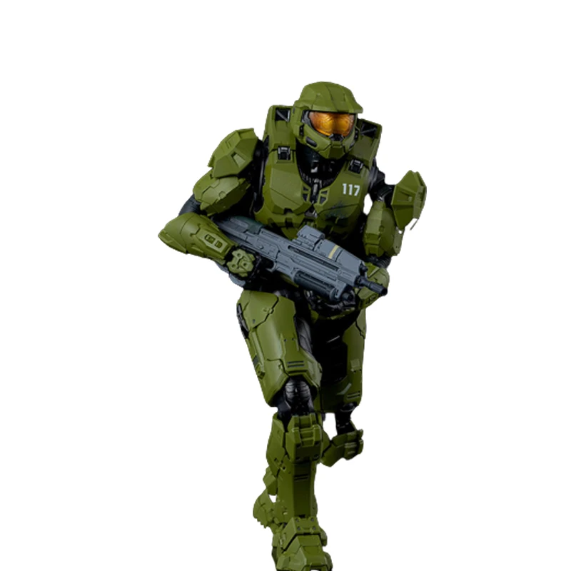 

Original Genuine Assemble Model In Stock 1/12 Halo Master Chief Action Figure Collection Model Toys PVC Statue Model Toys